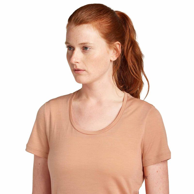 Icebreaker Womens Merino 125 Cool-Lite Sphere III SS Scoop Tee image number 4
